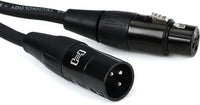 Thumbnail for HOSA HMIC Pro Microphone Cables REAN XLR3F to XLRM - (50 Feet) (Black)
