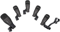Thumbnail for Samson DK705 5-Piece Drum Microphone Kit  Bundle with Stool & Headphone