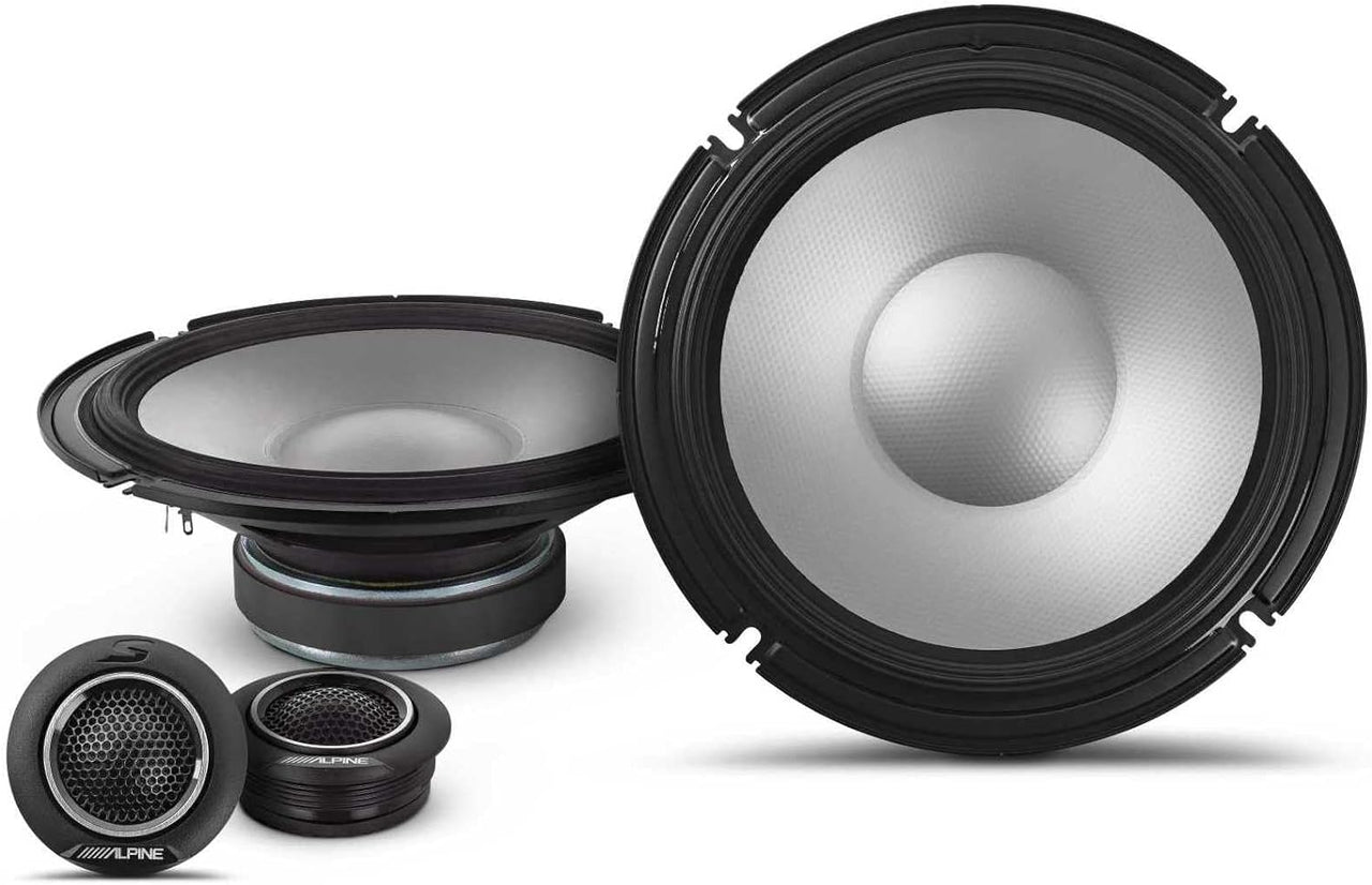 Alpine S2-S80C - Next-Generation S-Series 8" Component Speaker Set