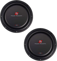 Thumbnail for 2 Power Acoustik EW-124S 12″ EDGE Shallow Series 2.5″ Depth Subwoofer