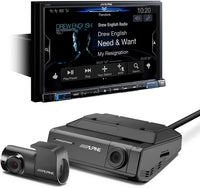 Thumbnail for alpine-x308u-digital-media-receiver-and-dvr-c320r-dashcam