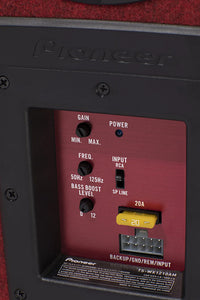 Thumbnail for Pioneer TS-WX1210AM 12” 1300 Max Power Built-in Amplifier Active Ported Pre-Loaded Enclosure Subwoofer