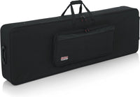 Thumbnail for Gator Cases GK-76 Lightweight Keyboard Case with Pull Handle and Wheels; Fits 76-Note Keyboards