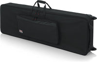 Thumbnail for Gator Cases GK-76 Lightweight Keyboard Case with Pull Handle and Wheels; Fits 76-Note Keyboards