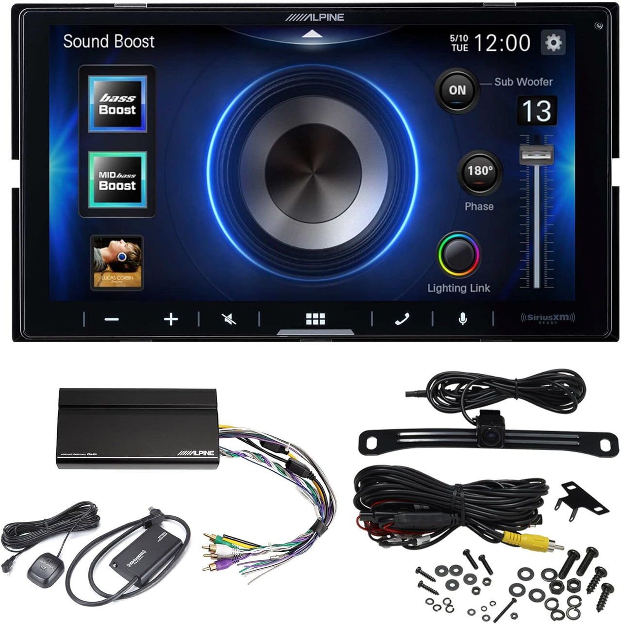 alpine-ilx-w670-7-touchscreen-car-receiver-bundle