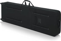 Thumbnail for Gator Cases GK-76 Lightweight Keyboard Case with Pull Handle and Wheels; Fits 76-Note Keyboards