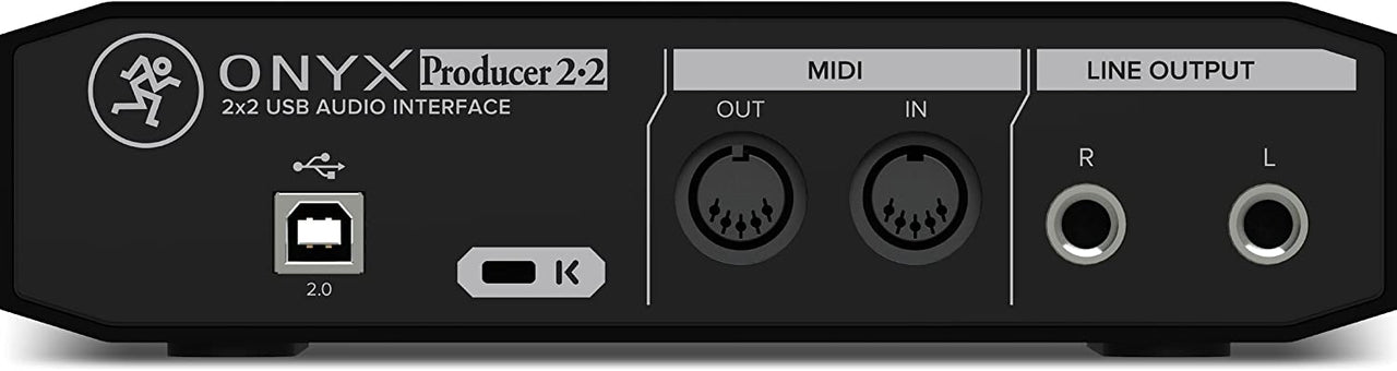 Mackie Onyx Producer 2-2 2x2 USB Audio Interface with MIDI