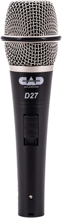 Thumbnail for CAD Audio D27 SuperCardioid Dynamic Microphone with On/Off Switch