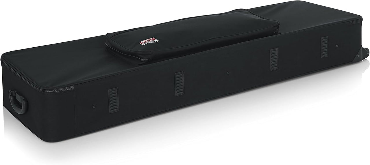 Gator Cases GK-76 Lightweight Keyboard Case with Pull Handle and Wheels; Fits 76-Note Keyboards