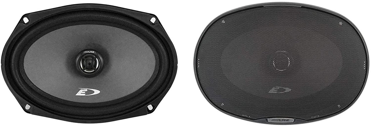 Alpine SXE-1726S 6-1/2" 220W +SXE-6926S 6x9" 280W Car Coaxial Speakers