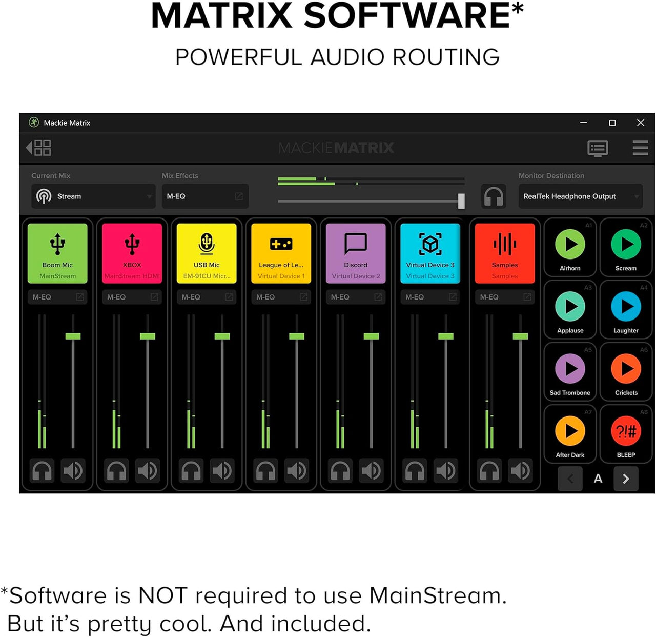 Mackie MainStream Complete Live Streaming and Video Capture Interface
