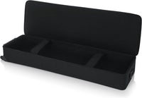 Thumbnail for Gator Cases GK-76 Lightweight Keyboard Case with Pull Handle and Wheels; Fits 76-Note Keyboards
