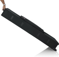 Thumbnail for Gator Cases GK-76 Lightweight Keyboard Case with Pull Handle and Wheels; Fits 76-Note Keyboards
