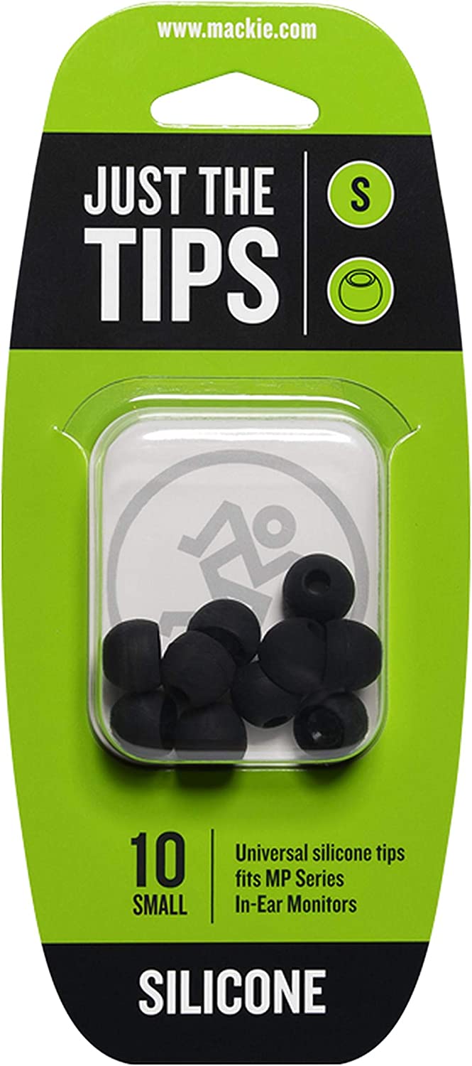 Mackie MP Series Small Silicone Black Tips Kit