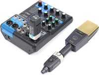 Thumbnail for Xvive U3C Microphone Wireless System 2.4GHz Wireless XLR Transmitter and Receiver for Condenser Microphone, Audio Mixer, PA System