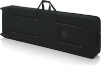 Thumbnail for Gator Cases GK-76 Lightweight Keyboard Case with Pull Handle and Wheels; Fits 76-Note Keyboards