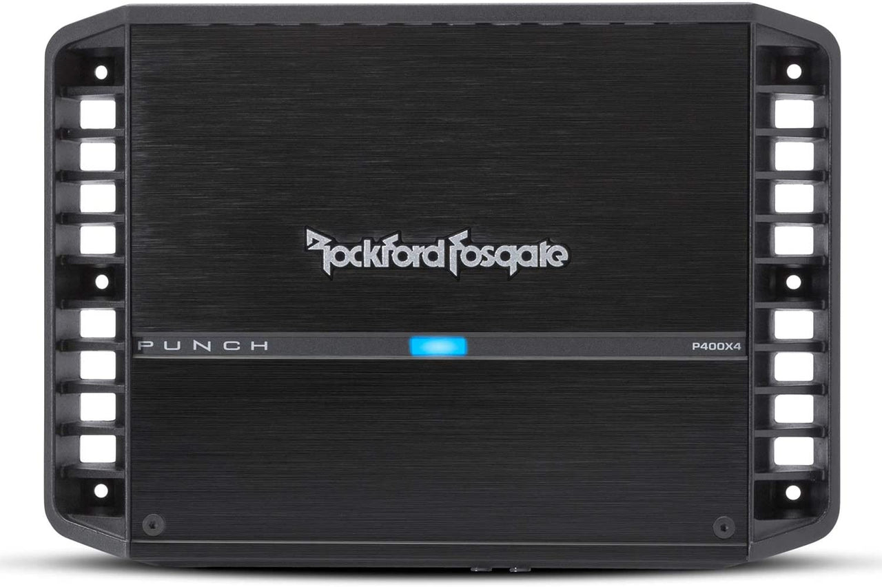 Rockford Fosgate 600W Punch Series 4-Channel Stereo Class AB Car Power Amplifier
