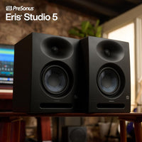 Thumbnail for PreSonus Eris Studio 5 5.25-inch 2-Way Active Studio Monitors with EBM Waveguide