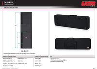 Thumbnail for Gator Cases GL-ELECTRIC Lightweight Polyfoam Guitar Case fits Stratocaster and Telecaster Style Electric Guitars