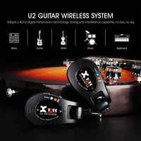 Thumbnail for Xvive U2 Guitar Wireless System Guitar Wireless for Guitar Bass Violin Keyboard