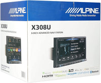 Thumbnail for Alpine X308U Double DIN Bluetooth Car Stereo 8