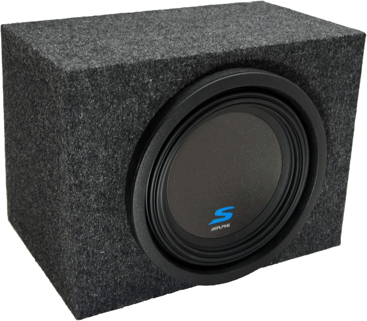 Single Sealed 10" Alpine S-W10D4 Car Audio Subwoofer Custom Sub Box Enclosure