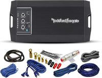 Thumbnail for Power T750X1bd 750W Power Series Ultra Compact Class-BD Monoblock Amplifier + Absolute 4 Gauge Amplifier Installation Wiring Kit