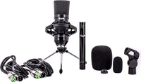 Thumbnail for CAD Audio GXL1800SP Studio Pack with GXL1800 Side Address & GLX800 Small Diaphragm Mic - Perfect for Studio, Podcasting & Streaming