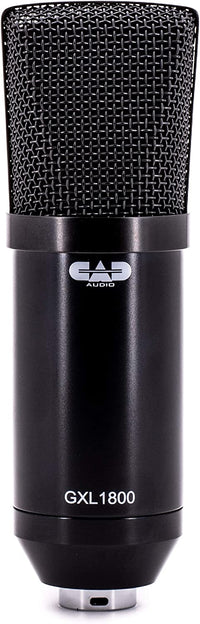 Thumbnail for CAD Audio GXL1800 Large Format Side Address Condenser Microphone- Perfect for Studio, Podcasting & Streaming, Black
