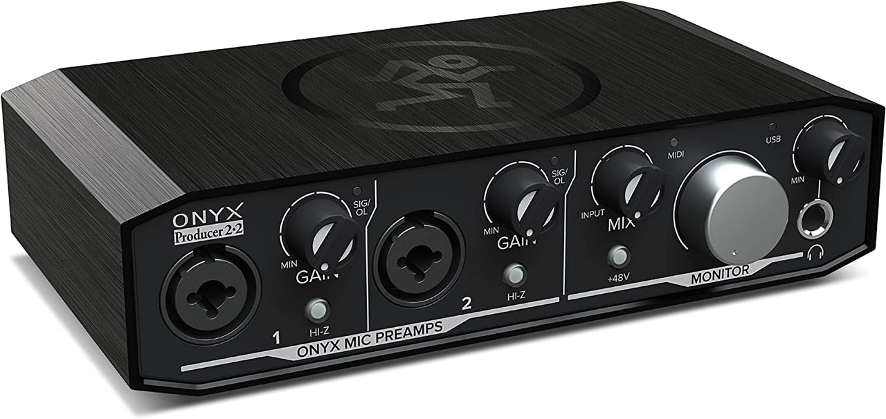 Mackie Onyx Producer 2-2 2x2 USB Audio Interface with MIDI