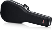 Thumbnail for Gator Cases GC-DEEP BOWL Deluxe ABS Molded Case for Acoustic Guitars; Fits Ovation Style Deep Contour Acoustic Guitars
