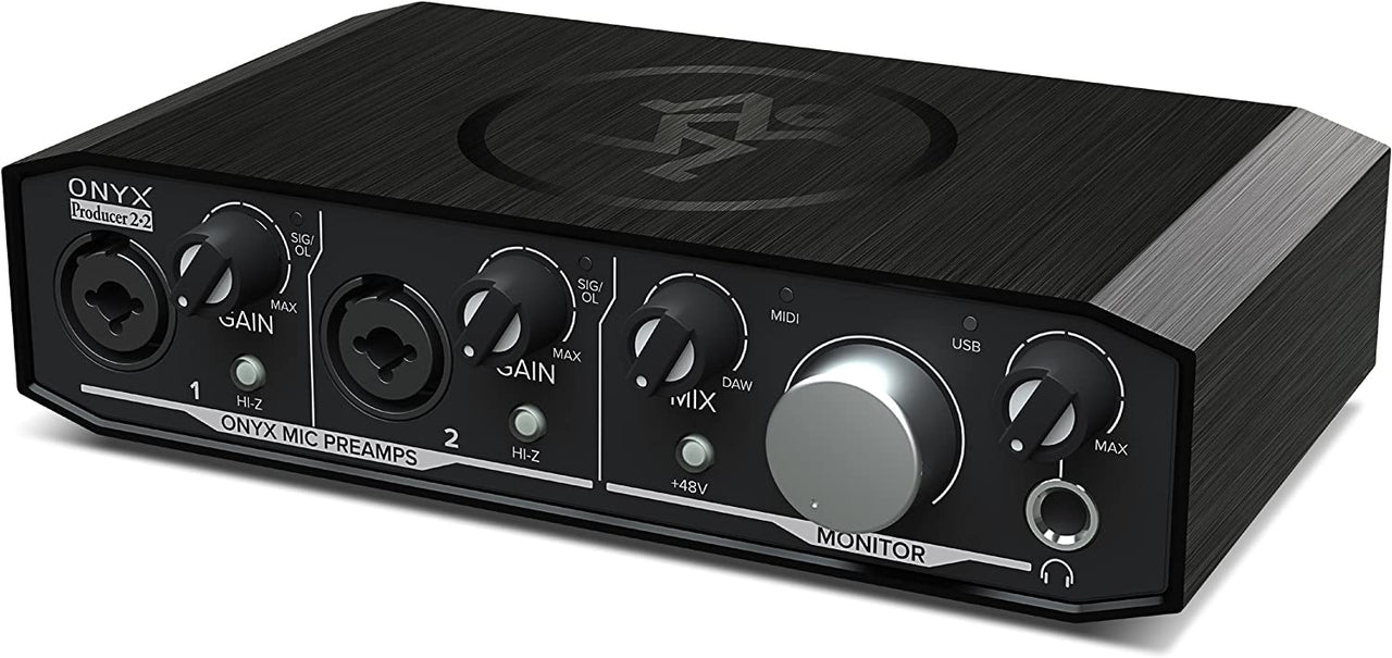 Mackie Onyx Producer 2-2 2x2 USB Audio Interface with MIDI