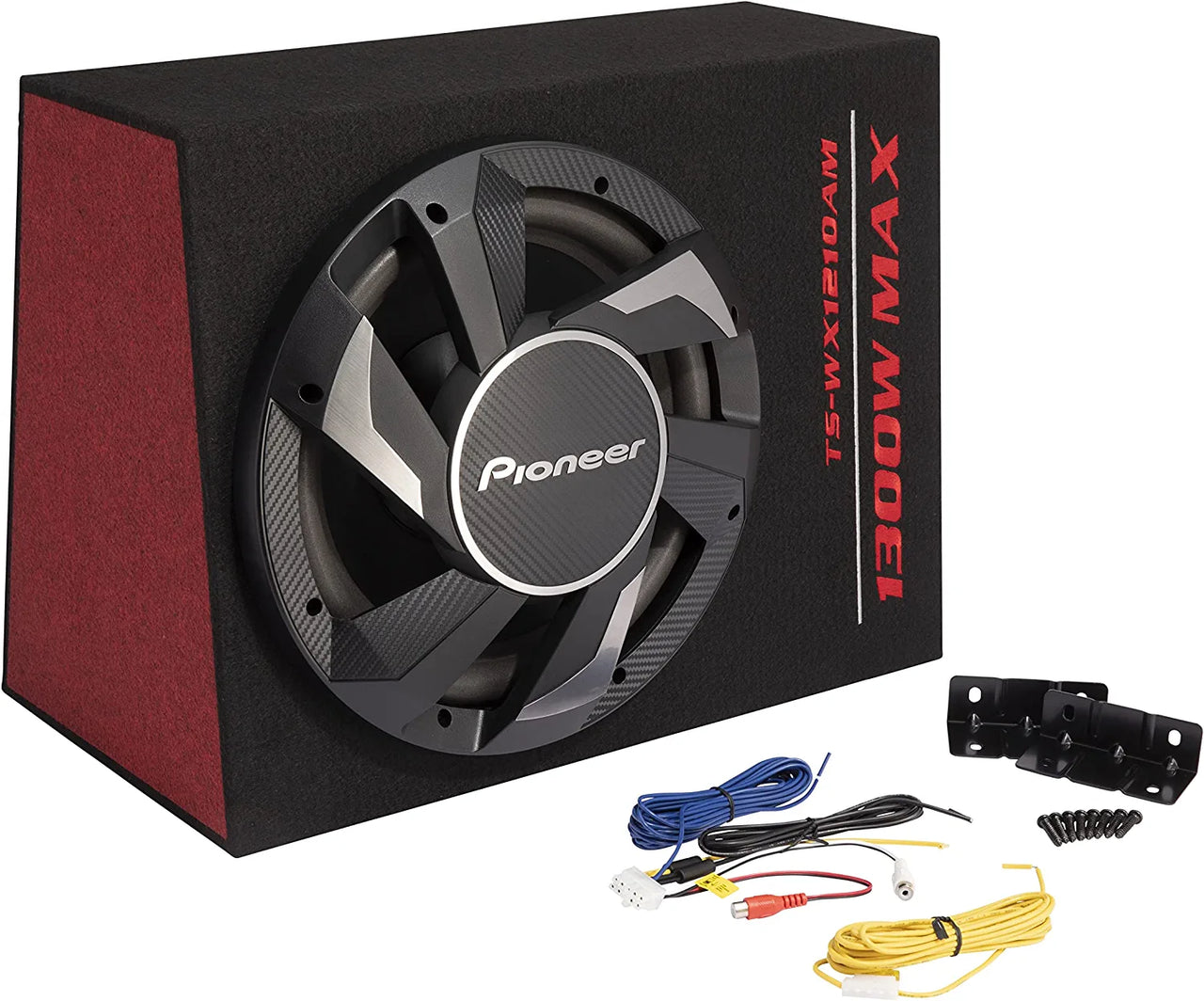 Pioneer TS-WX1210AM 12” 1300 Max Power Built-in Amplifier Active Ported Pre-Loaded Enclosure Subwoofer