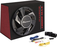 Thumbnail for Pioneer TS-WX1210AM 12” 1300 Max Power Built-in Amplifier Active Ported Pre-Loaded Enclosure Subwoofer