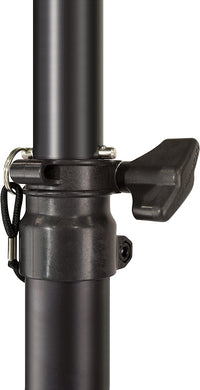 Thumbnail for Ultimate Support TS-70B Aluminum Tripod Speaker Stand with Safe and Secure Locking Pin and 150 lb Load Capacity - Black