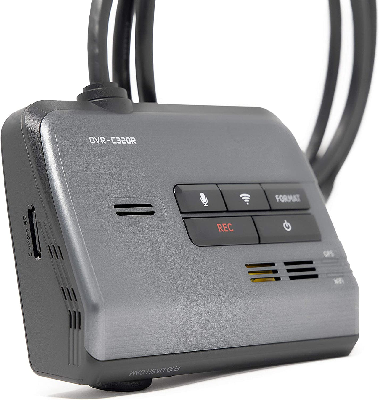 Alpine DVR-C320R WiFi & GPS Enabled Stealth Dash Camera