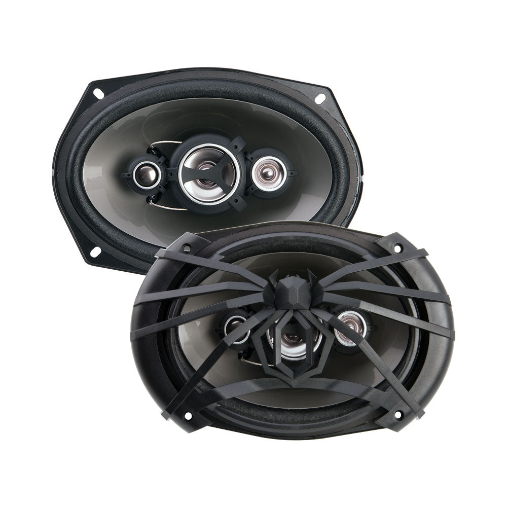 Soundstream AF.694 AF.52 Front and Rear Speaker upgrade package Fit 94-02 Dodge RAM 1500, 2500 and 2 Metra 72-1002