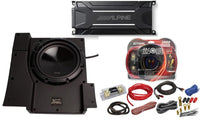 Thumbnail for Alpine SBV-10-WRA KTA-30MW KIT4ANL Alpine SBV-10-WRA 10-Inch Subwoofer for 2007-2018 Jeep Wrangler with KTA-30MW Amplifier, wire kit