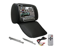 Thumbnail for Absolute COM-950IRB 9.5-Inch Headrest Pillow with Zipper Cover TFT/LCD Monitor and Built-In IR Transmitter Black