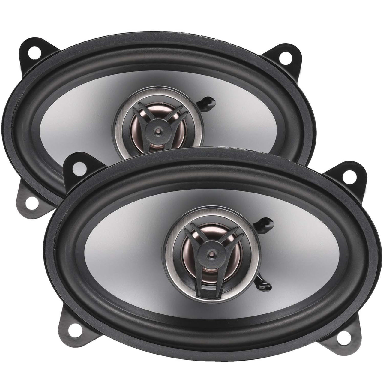 Crunch Ground Pounder CS46CX250W Max (125W RMS) 4x6" CS Series 2-Way Coaxial Car Speakers