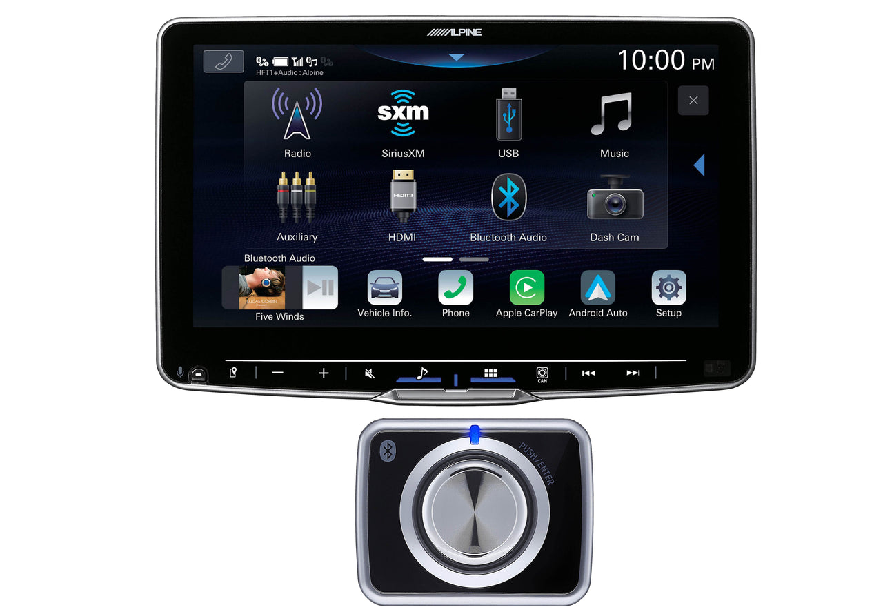 Alpine Halo 11 iLX-F511 11" Digital receiver+ wireless knob + Screen Protector