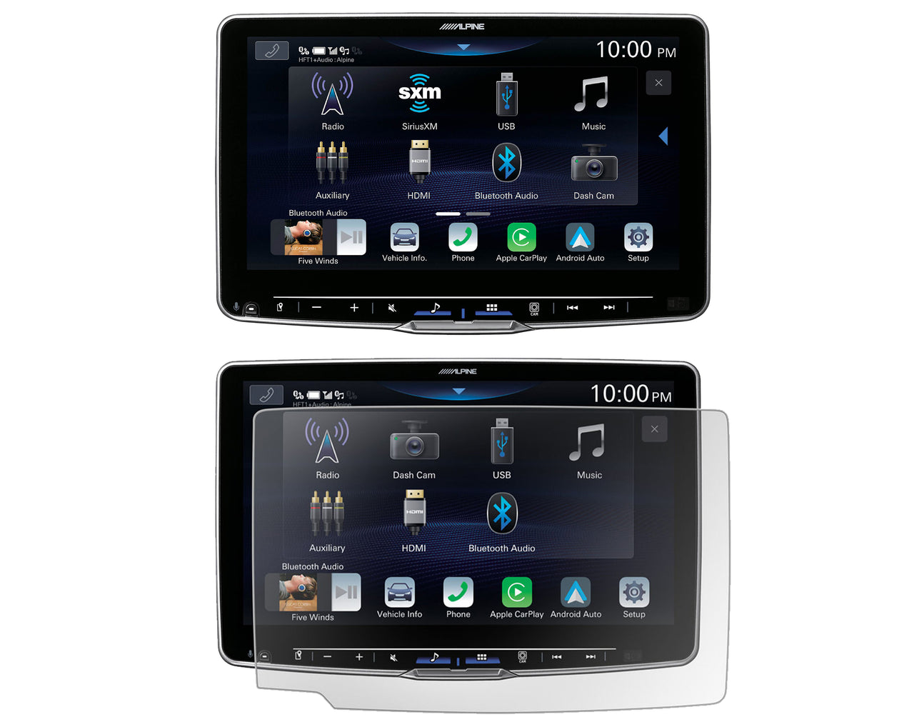 alpine-ilx-f509-9-touchscreen-car-stereo-and-protector