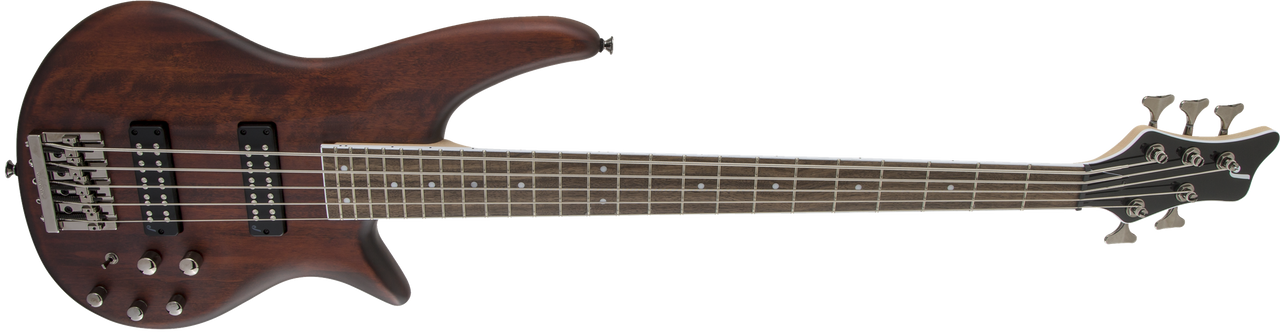Jackson JS Series Spectra Bass JS3V, Laurel Fingerboard, Walnut Stain