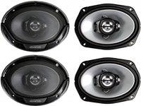 Thumbnail for 2 Kenwood KFC-6966S 800W Max (90W RMS) 6