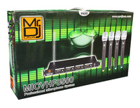 Thumbnail for 2 MR DJ MICVHF-8500 4  Channel Handheld Wireless Microphone PA/DJ/KTV/Karaoke