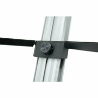 Thumbnail for MR DJ PRO KS1000 Professional 2-Tier Column Keyboard Stand Silver W 5/8