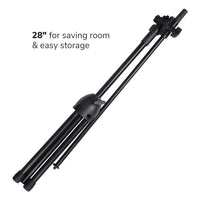 Thumbnail for MR DJ MS600PKG 2 Microphone Stands Adjustable Boom Stage with Mic Holder Clips & Carry Bag