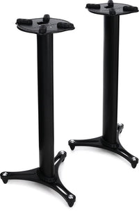 Thumbnail for Ultimate Support MS-90-36B MS Series Professional Column Studio Monitor Stands with Non-marring Decoupling Pads and Three Internal Channels - 36