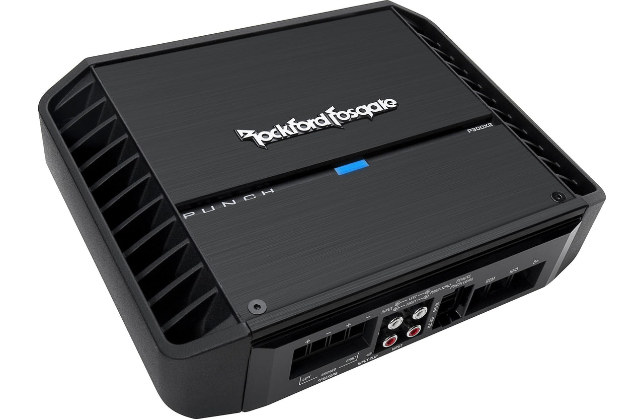 Rockford Fosgate Punch P300X2 2-channel car amplifier 100 watts RMS x 2
