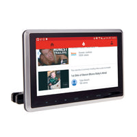 Thumbnail for Power Acoustik PHD-101 Universal Headrest Monitor Mount DVD Player w/ 10.3″ LCD & Android PhoneLink